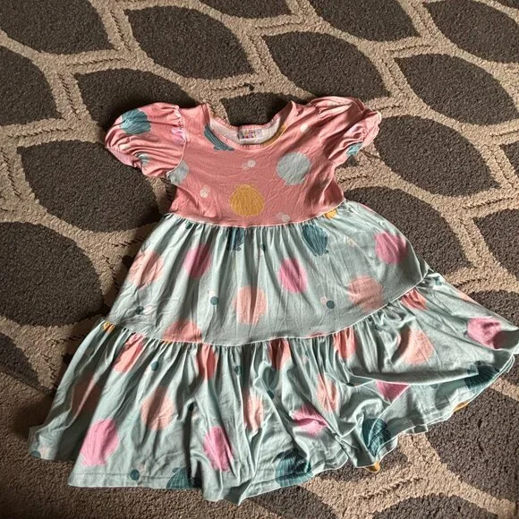 Dot Dot Smile Tier Dress - Size 7 - Picture 3 of 6